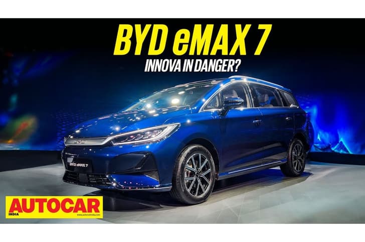 BYD eMax 7 MPV walkaround video